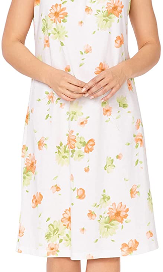e.FEMME® Camisón Jana 504 para mujer, 1100% algodón. 1