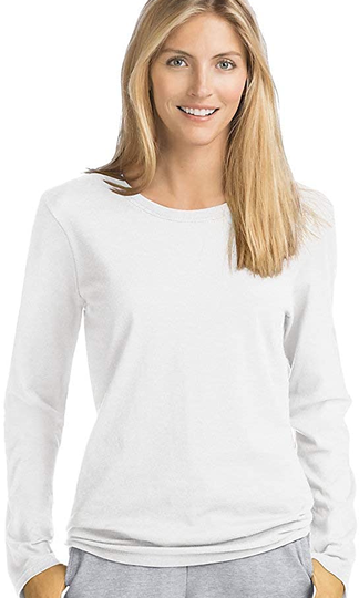 Hanes Women’s Perfect-T Long Sleeve T-shirt